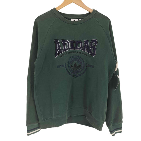 アディダス adidas FLEECE CREW クルーネックスウェット トレーナー メンズ import:M