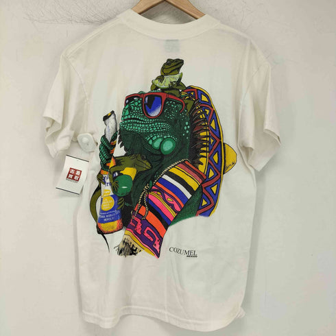 La Iguana 企業ロゴ クルーネック 半袖 Tシャツ メンズ import:M