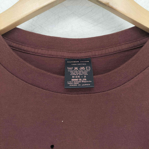 N NUMBER スタンダード期 復刻 EMBLEM DAMAGE T-shirt メンズ JPN:2 2