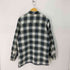 ラングラー Wrangler RUGGED WEAR 80S オンブレ チェック フランネル シャツ 裏地キルティング メンズ import:M