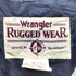 ラングラー Wrangler RUGGED WEAR 80S オンブレ チェック フランネル シャツ 裏地キルティング メンズ import:M
