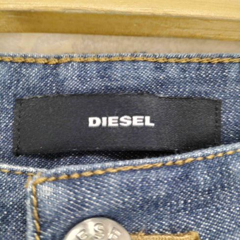 ディーゼル DIESEL ストライプデニムガウチョパンツ レディース US:25