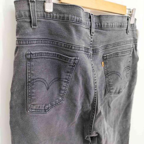 リーバイス Levis 90S USA製 517 ボタン裏530 後染め オレンジタブ ストレッチ ブーツカット ジップフライ ブラック デニムパンツ メンズ W40 L32