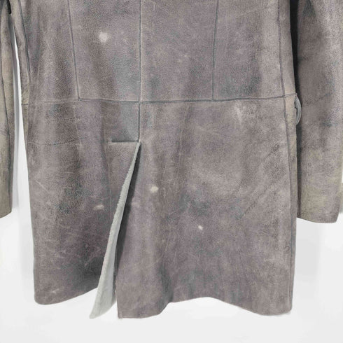Catta Space lamb leather 羊革 フーデッドムートンレザーコート レディース 38
