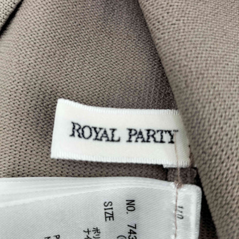 ロイヤルパーティー ROYAL PARTY パワショルフレアワンピース レディース FS