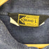 ケイブランド K-BRAND 70-80S 企業ロゴ パッチ ポリコットン スナップボタン デニム トラッカー ジャケット メンズ import:L