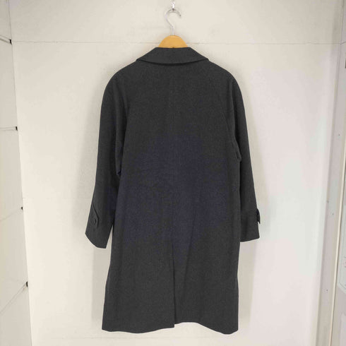 ERISTIC pure cashmere カシミヤ100比翼ステンカラーコート メンズ