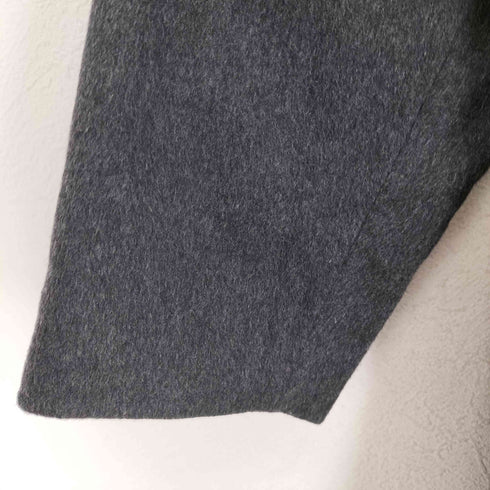 ERISTIC pure cashmere カシミヤ100比翼ステンカラーコート メンズ