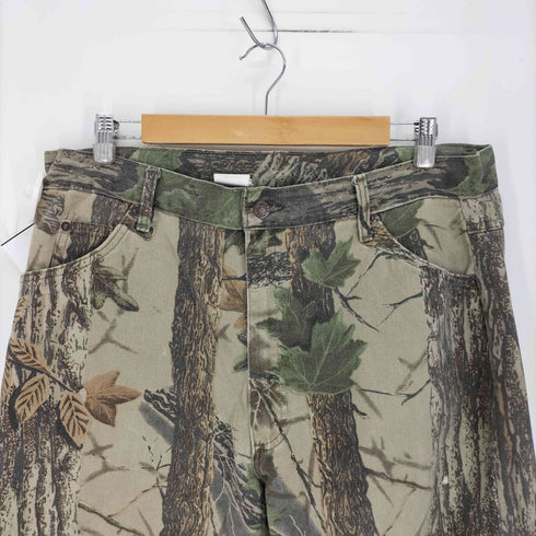 ダックスバック Duxbak 90S USA製 realtree リアルツリーカモ ハンティングパンツ メンズ W38 L36