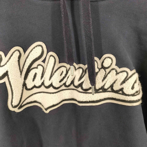 ヴァレンティノ Valentino 22AW ロゴパッチ プルオーバー パーカー メンズ import:M