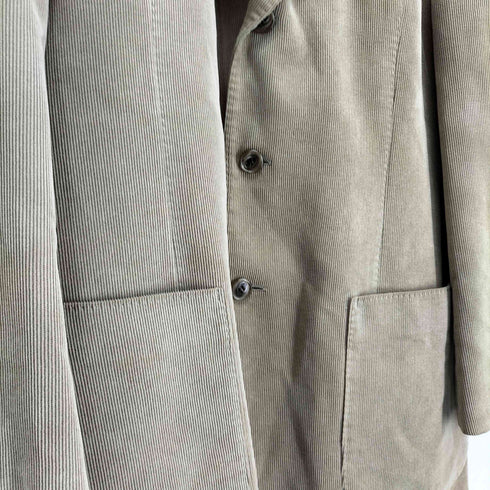 ランバンコレクション LANVIN COLLECTION 3Bコーデュロイテーラードジャケット メンズ JPN:48