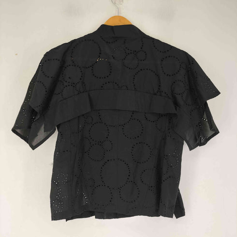 ヨウジヤマモト Yohji Yamamoto 26SS LACE STAND COLLAR JACKET レディース JPN:2