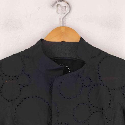 ヨウジヤマモト Yohji Yamamoto 26SS LACE STAND COLLAR JACKET レディース JPN:2