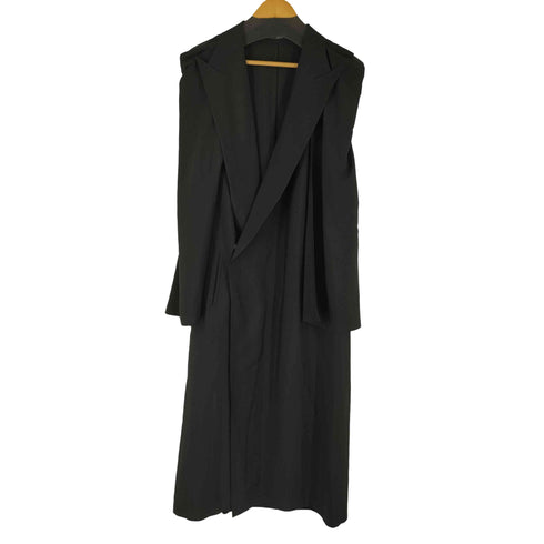 ヨウジヤマモト Yohji Yamamoto 25SS Cu/W HIGH TWISTED GABARDINE BOX SILHOUETTE COAT メンズ JPN:2