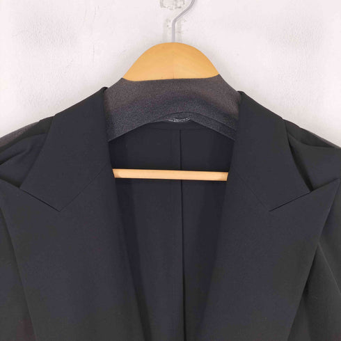 ヨウジヤマモト Yohji Yamamoto 25SS Cu/W HIGH TWISTED GABARDINE BOX SILHOUETTE COAT メンズ JPN:2