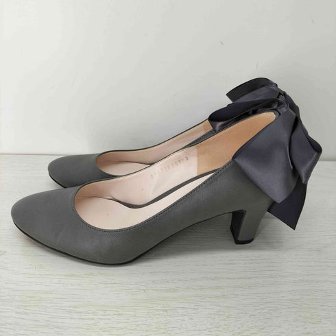 メゾンドフルール Maison de FLEUR バックサテンリボンパンプス レディース JPN:37