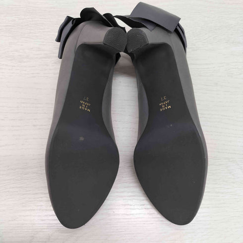メゾンドフルール Maison de FLEUR バックサテンリボンパンプス レディース JPN:37