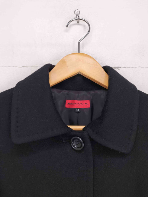 RENNY.K cashmere100% ステンカラーコート レディース 38