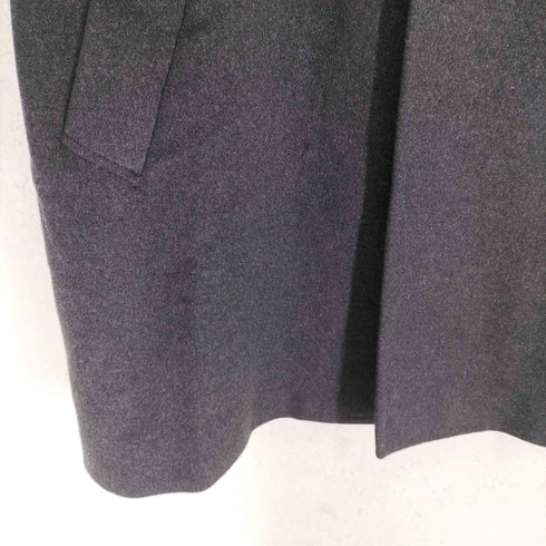 SOLED’ORO pure cashmere カシミヤ100比翼ステンカラーコート メンズ JPN:S