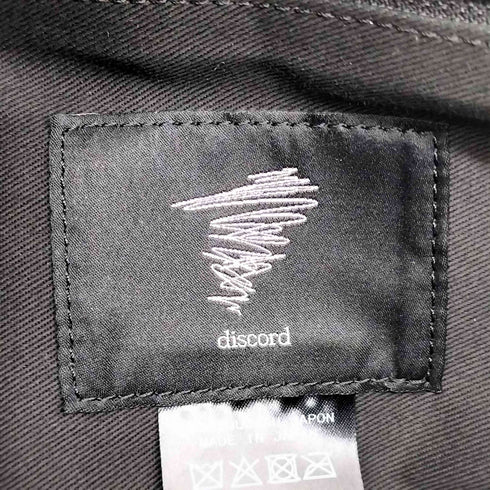 ディスコードヨウジヤマモト discord Yohji Yamamoto 変形 カウレザー 2WAYショルダーバッグ メンズ