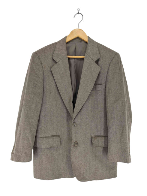 CROSS HAVEN cashmere100% 2Bテーラードジャケット ツイード メンズ import:S