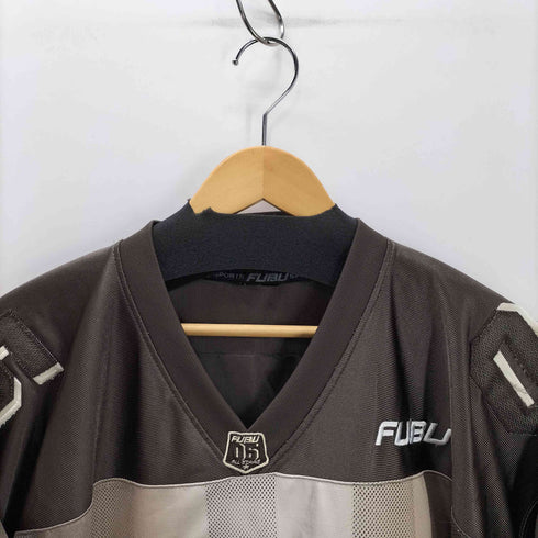 フブ FUBU SPORTS ロゴ 刺繍 ナンバリング 05 メッシュ バスケットボール ゲーム シャツ メンズ