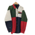 トミーヒルフィガー TOMMY HILFIGER 90S SAILING GEAR ロゴ ワッペン クレイジーパターン L/S シャツ メンズ import:XL