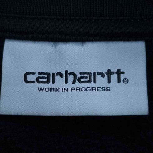 カーハート Carhartt HALF ZIP AMERICAN SCRIPT SWEATSHIRT メンズ import:M