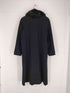 cashmere100% ファー付コート レディース 9AR