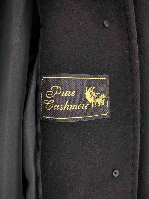 cashmere100% ファー付コート レディース 9AR
