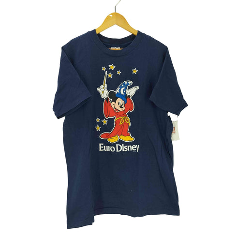 90-00S Hanes ボディ USA製 BEEFY-T EURO キャラクタープリント Tシャツ 袖シングル メンズ import:XL