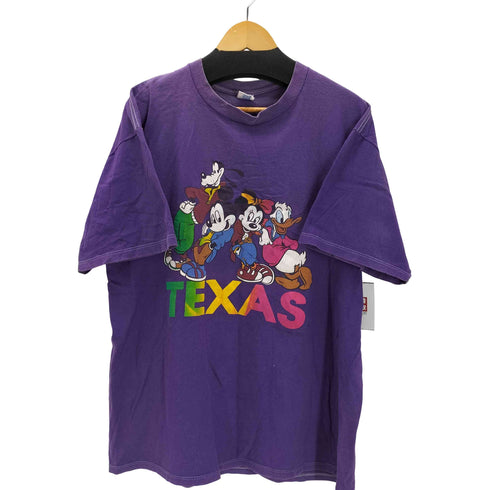90S Velva Sheen USA製 TEXAS キャラクタープリント Tシャツ メンズ import:XL