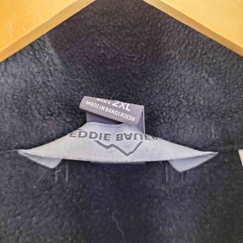 エディーバウアー Eddie Bauer ロゴフリースベスト メンズ 2XL