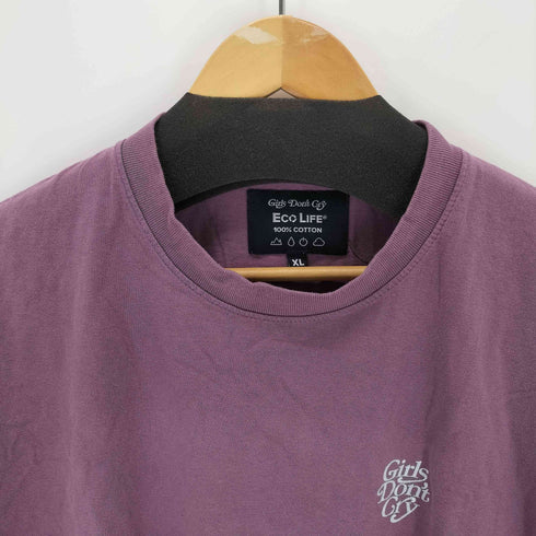 ガールズドントクライ Girls Don’t Cry ECO LIFEロゴ Tシャツ メンズ JPN:XL