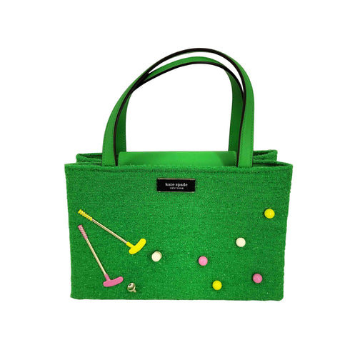 ケイトスペードニューヨーク kate spade NEW YORK サム アイコン アストロターフ ファブリック スモール トートバッグ レディース