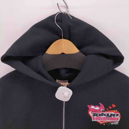 ゲス GUESS プリントジップアップパーカー レディース JPN:S