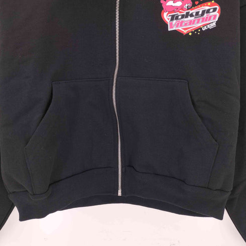 ゲス GUESS プリントジップアップパーカー レディース JPN:S