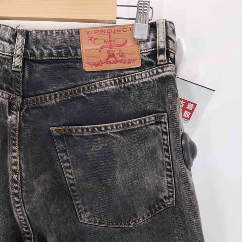 ワイプロジェクト Y/PROJECT PARIS BEST PATCH DENIM メンズ 30