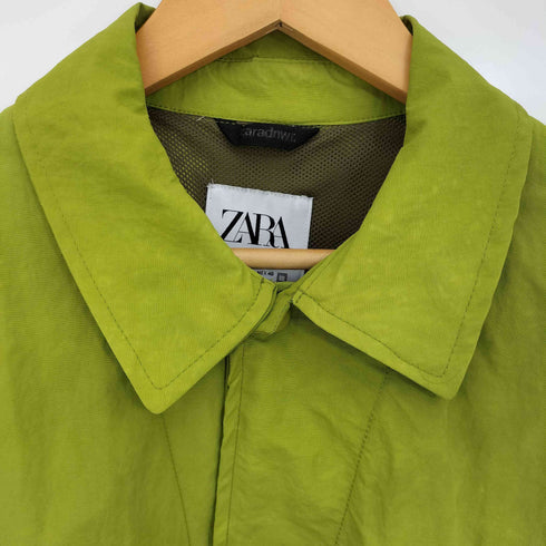 ザラ ZARA DNWR 裏地メッシュ ナイロン コーチジャケット メンズ import:M