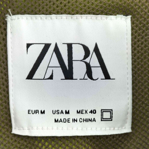ザラ ZARA DNWR 裏地メッシュ ナイロン コーチジャケット メンズ import:M