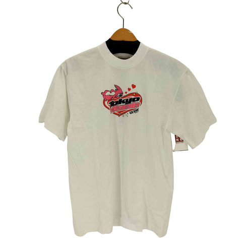 ゲス GUESS プリントクルーネックTシャツ メンズ JPN:S