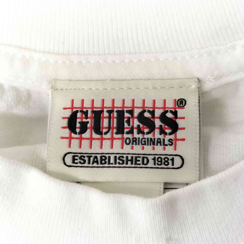 ゲス GUESS プリントクルーネックTシャツ メンズ JPN:S