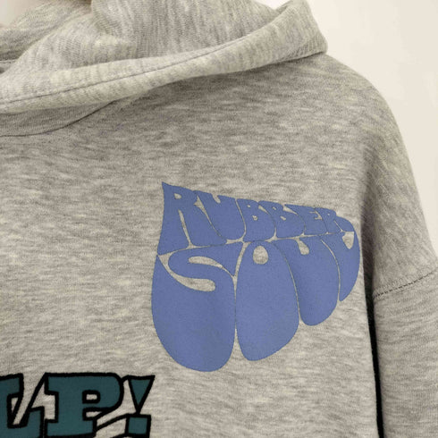 ザラ ZARA グラフィックプリント プルオーバーパーカー メンズ import:L