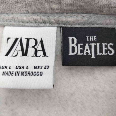 ザラ ZARA グラフィックプリント プルオーバーパーカー メンズ import:L