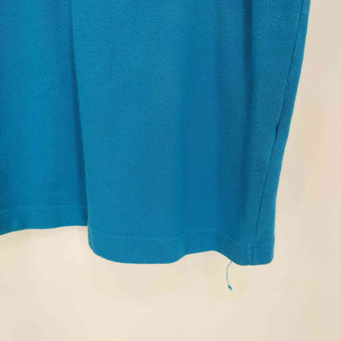 ラコステ LACOSTE REGULAR FIT ラバーロゴパッチ 襟ライン 鹿の子 ポロシャツ メンズ import:XXL