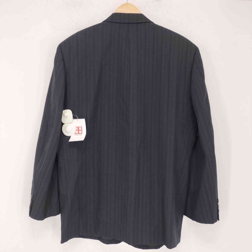 コムデギャルソンオム COMME des GARCONS HOMME 90s 田中オム ストライプ柄 ウール テーラードジャケット メンズ JPN:L