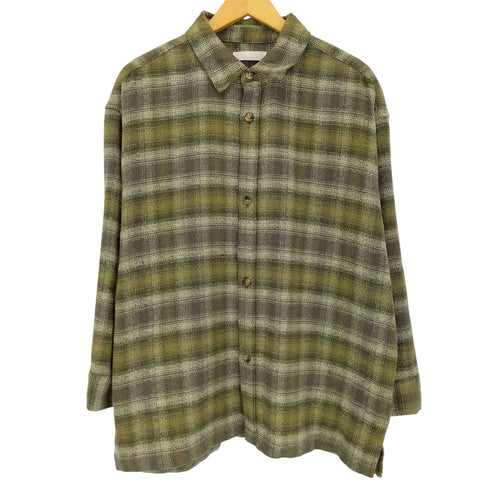 センスオブプレイス SENSE OF PLACE 24aw ヘビーネルオンブレーチェックシャツ メンズ JPN:M