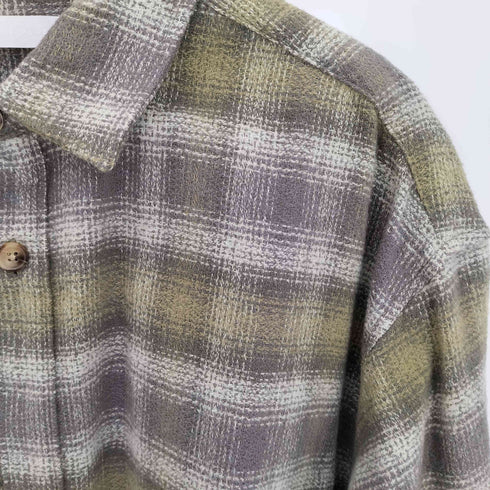 センスオブプレイス SENSE OF PLACE 24aw ヘビーネルオンブレーチェックシャツ メンズ JPN:M
