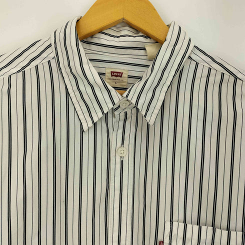 リーバイス Levis マルチストライプ オーバーサイズ 長袖 シャツ メンズ import:L