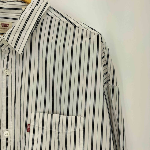 リーバイス Levis マルチストライプ オーバーサイズ 長袖 シャツ メンズ import:L